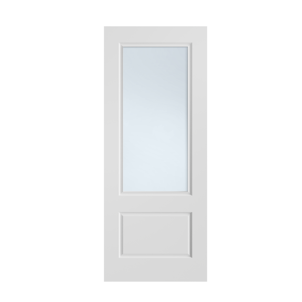 102 White Primed Madison Glazed Interior Door