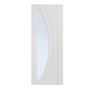 106 White Primed Ravello Glazed Interior Door