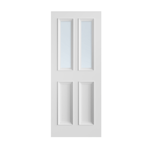 108 White Primed Rochester Glazed Interior Door