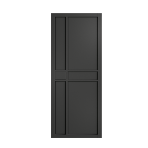 11 Prefinished Black Dalston Interior Door