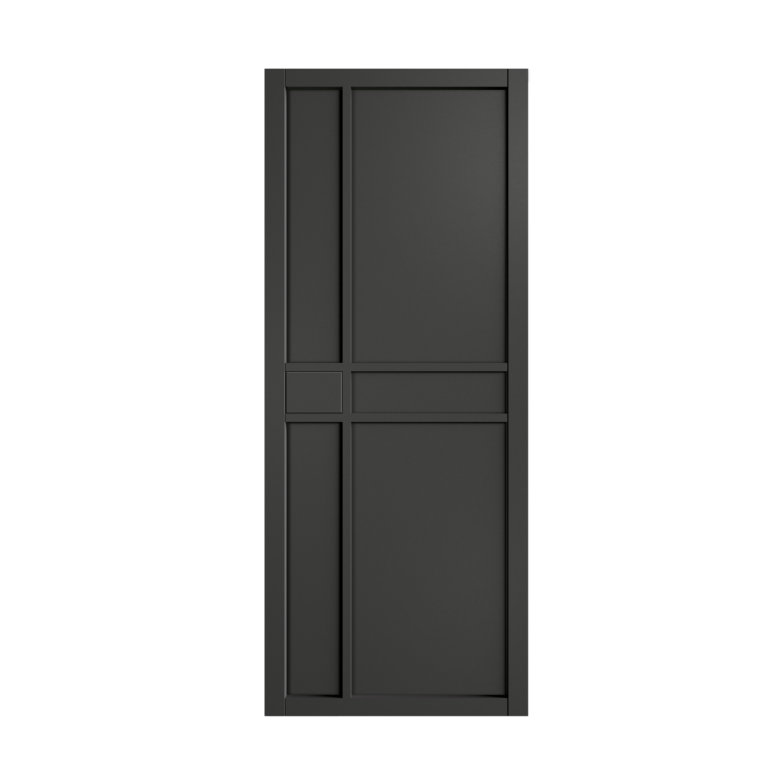 11 Prefinished Black Dalston Interior Door