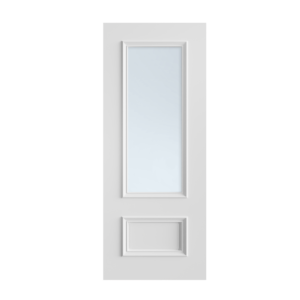 110 White Primed Sandringham Glazed Interior Door