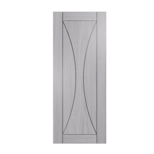 27 Prefinished Light Grey Ash Sorrento Interior Door