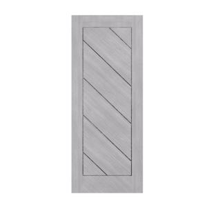 29 Prefinished Light Grey Ash Torino Interior Door