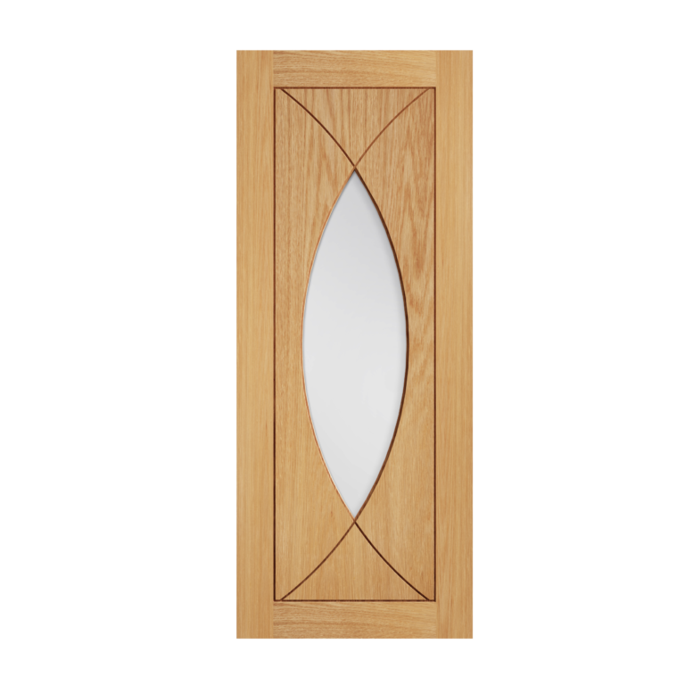 30 Prefinished Oak Amalfi Glazed Interior door