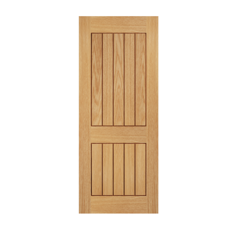 40 Prefinished Oak Ely 2 Panel Interior Door