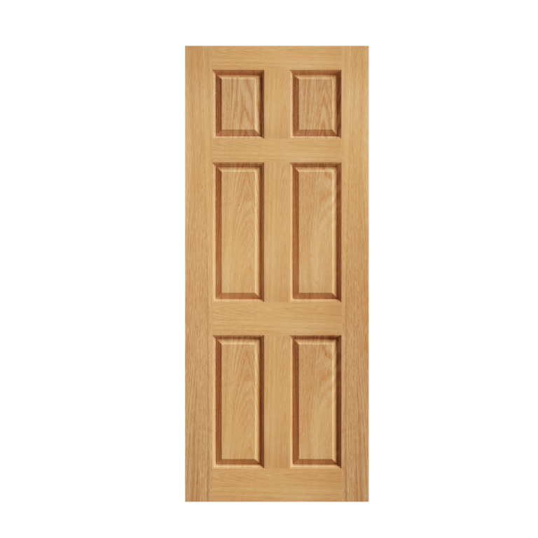 46 Prefinished Oak Oxford Interior Door