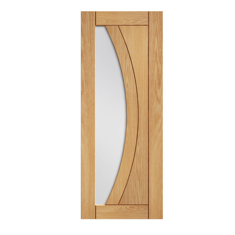49 Prefinished Oak Ravello Glazed Interior Door