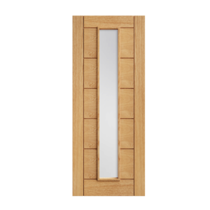 51 Prefinished Oak Seville 1L Glazed Interior Door