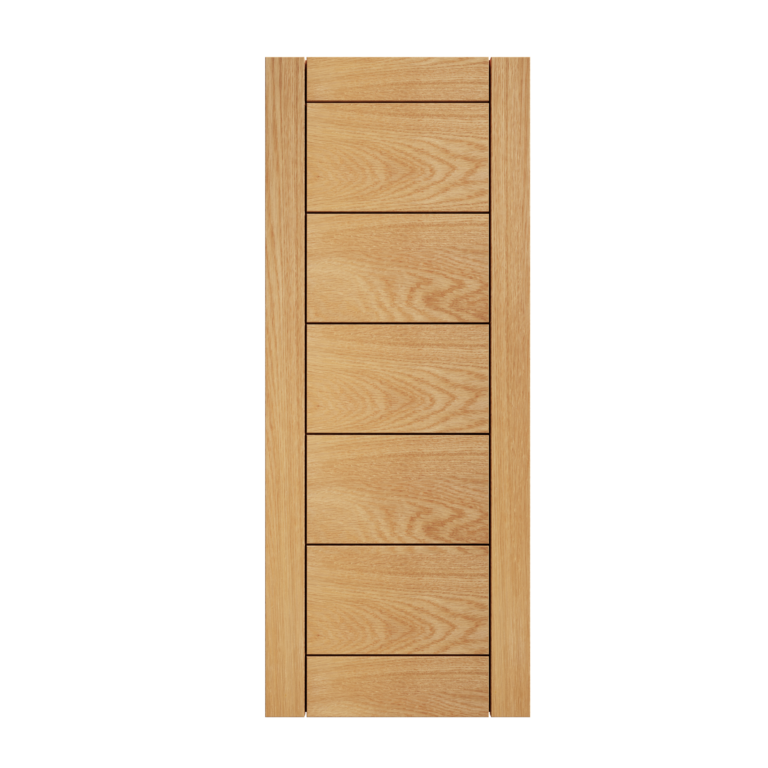 55 Prefinished Oak Seville Interior Door