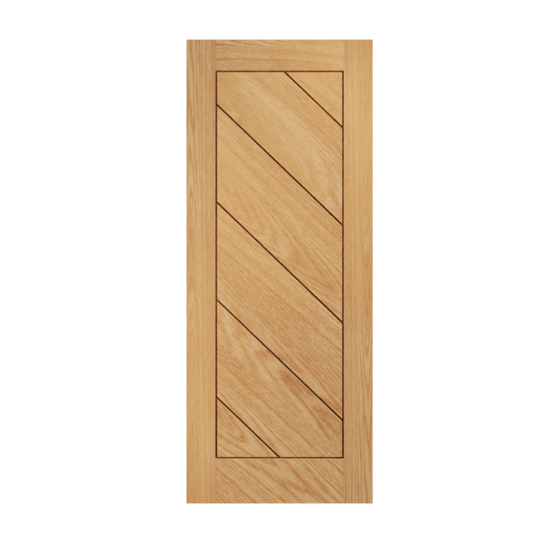 59 Prefinished Oak Torino Interior Door