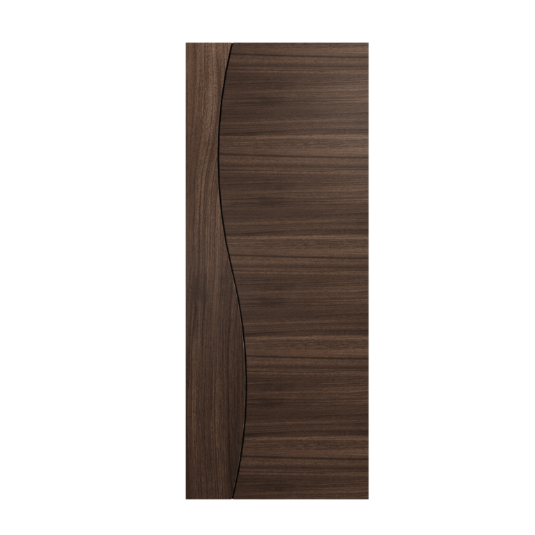64 Prefinished Walnut Cadiz Interior Door