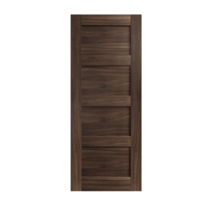 66 Prefinished Walnut Coventry Interior Door