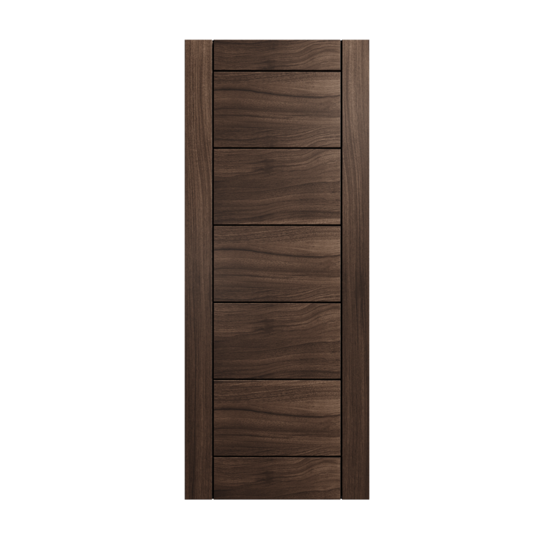 72 Prefinished Walnut Seville Interior Door