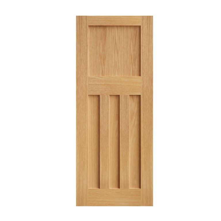 77 Unfinished Oak Cambridge Interior Door