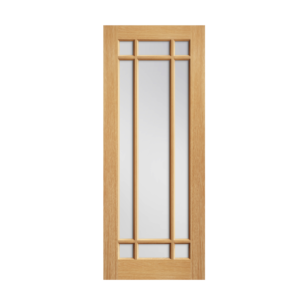 79 Unfinished Oak Kerry Glazed Interior door