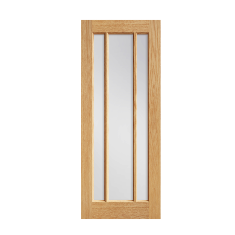 81 Unfinished Oak Norwich Glazed Interior Door