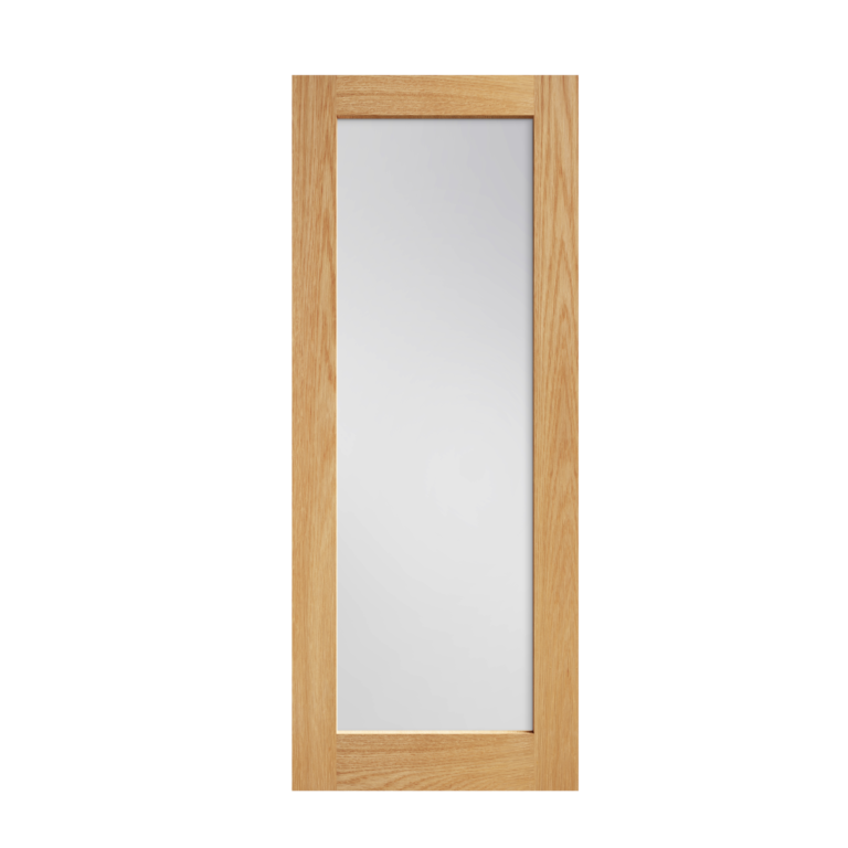 83 Unfinished Oak Walden Glazed Interior Door