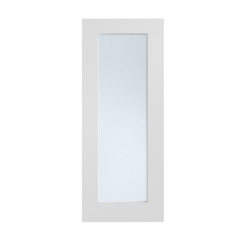 95 White Primed Denver Glazed Interior Door