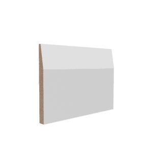 White Primed Half Splayed Skirting & Architrave